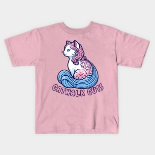 Cat hairstylist Kids T-Shirt